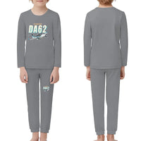 Thumbnail for Diamond DA62 - Children Pajamas - Cartoon Chest - Gray