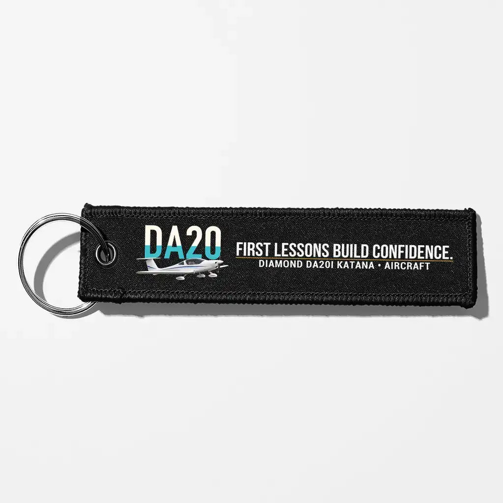 Diamond DA20i Katana Aviator Key Chains - Black