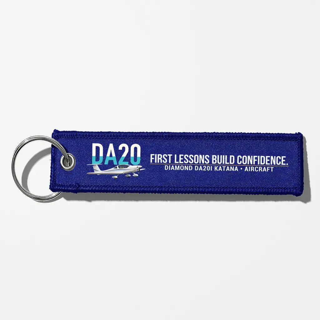Diamond DA20i Katana Aviator Key Chains - Blue