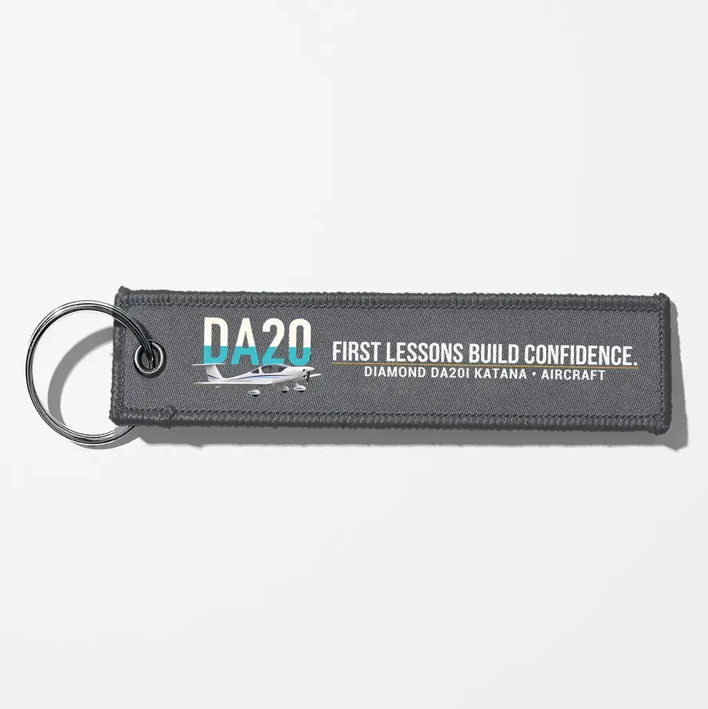 Diamond DA20i Katana Aviator Key Chains - Gray
