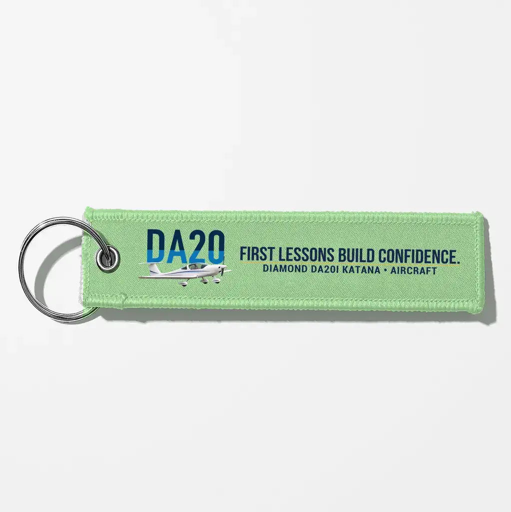 Diamond DA20i Katana Aviator Key Chains - Light Green