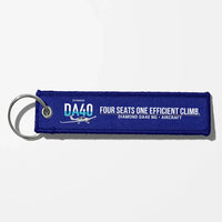 Thumbnail for Diamond DA40 NG Aviator Key Chains - Blue