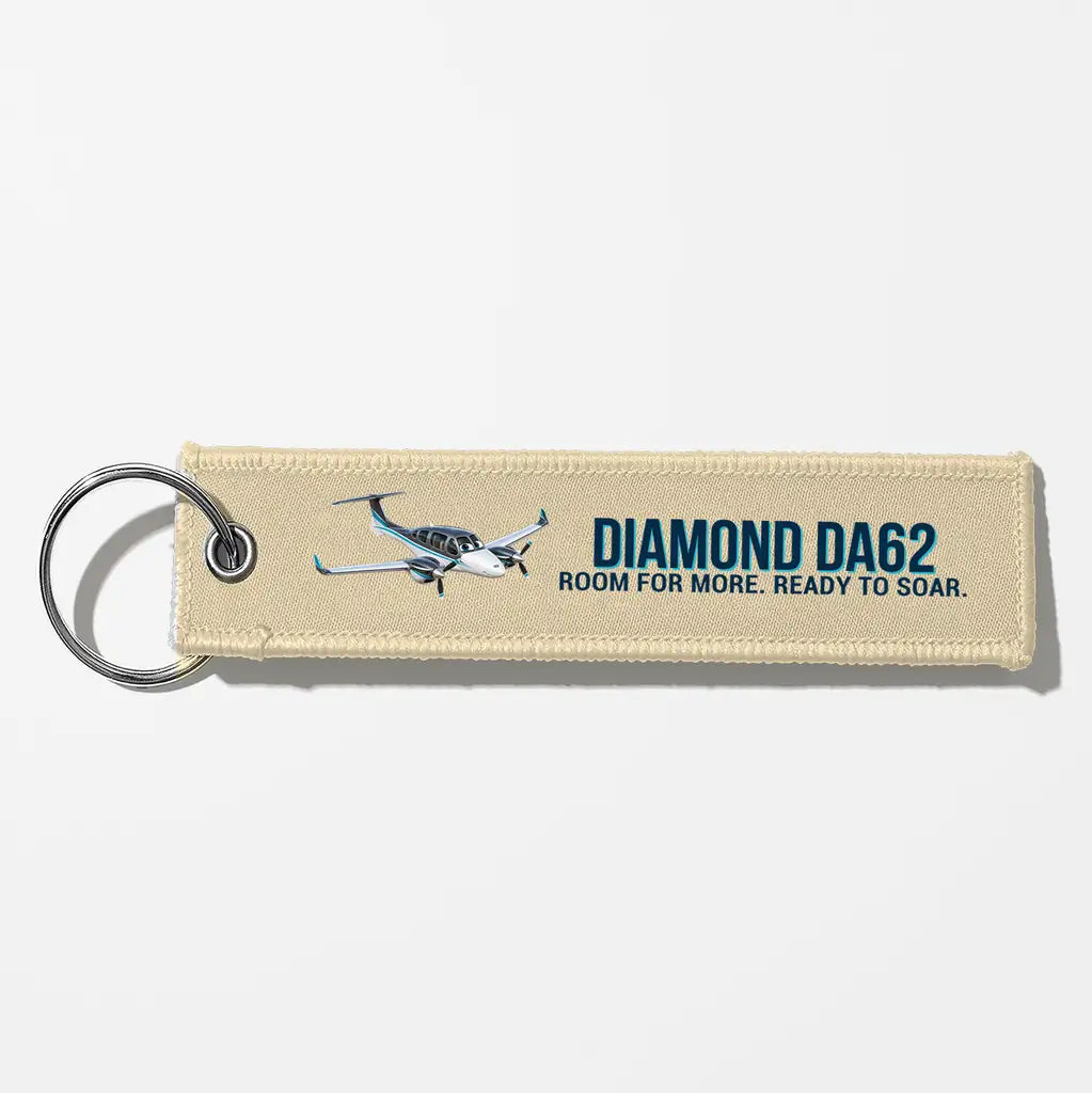 Cartoon Diamond DA62 Aviator Key Chains - Beige