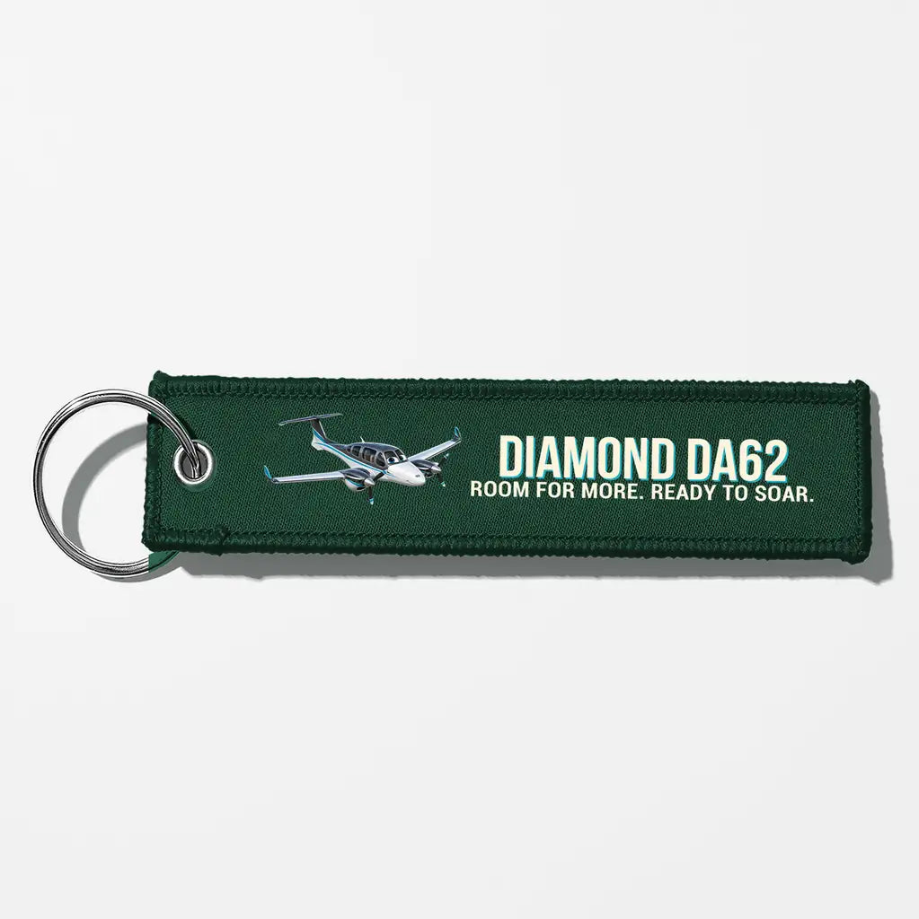 Cartoon Diamond DA62 Aviator Key Chains - Dark Green
