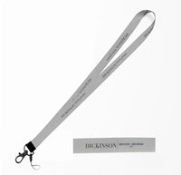Thumbnail for Dickinson City Series lanyard - light gray