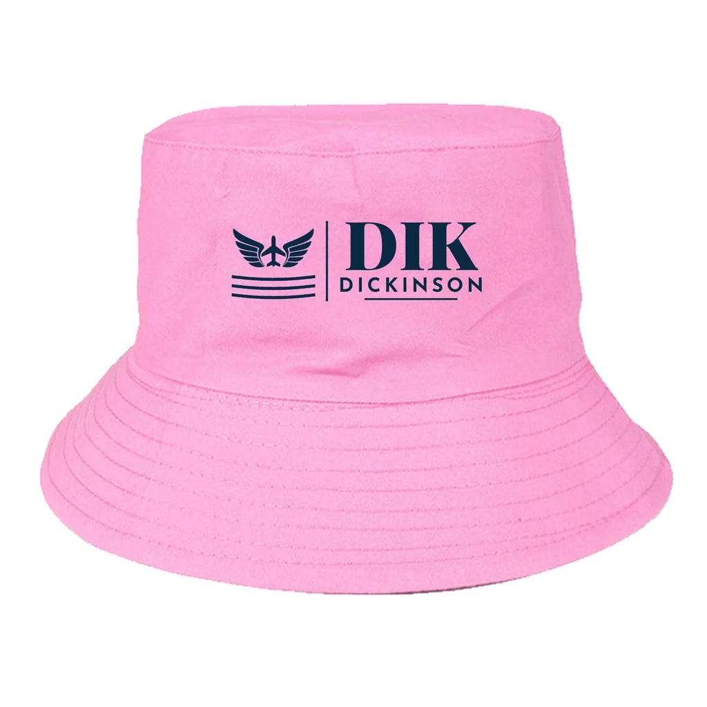 Dickinson Theodore Roosevelt Regional Airport (DIK) summer hat - light pink
