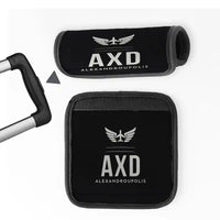Thumbnail for Dimokritos Airport (AXD) Luggage Handle Covers - Black