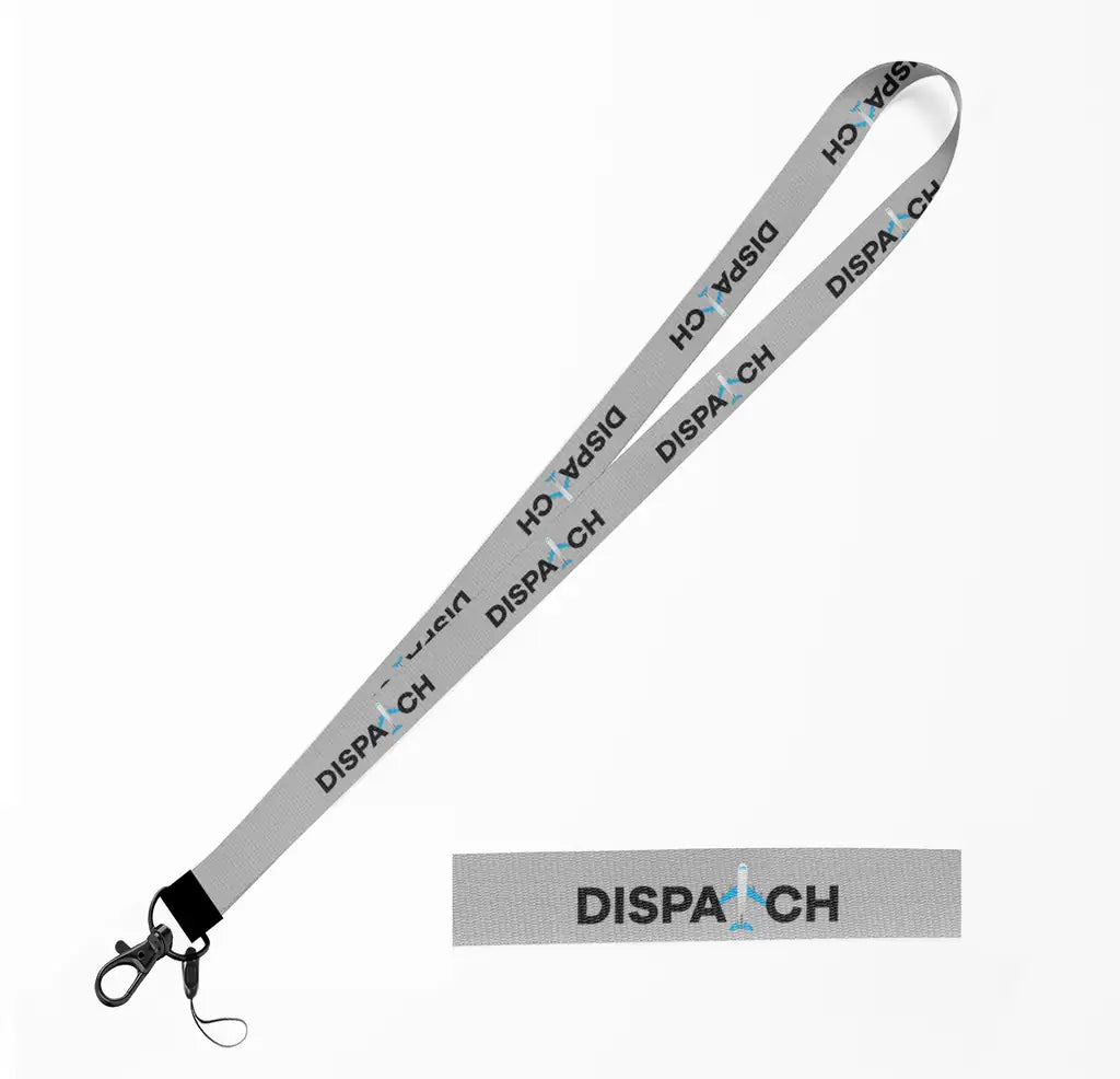 Dispatch lanyard - light gray