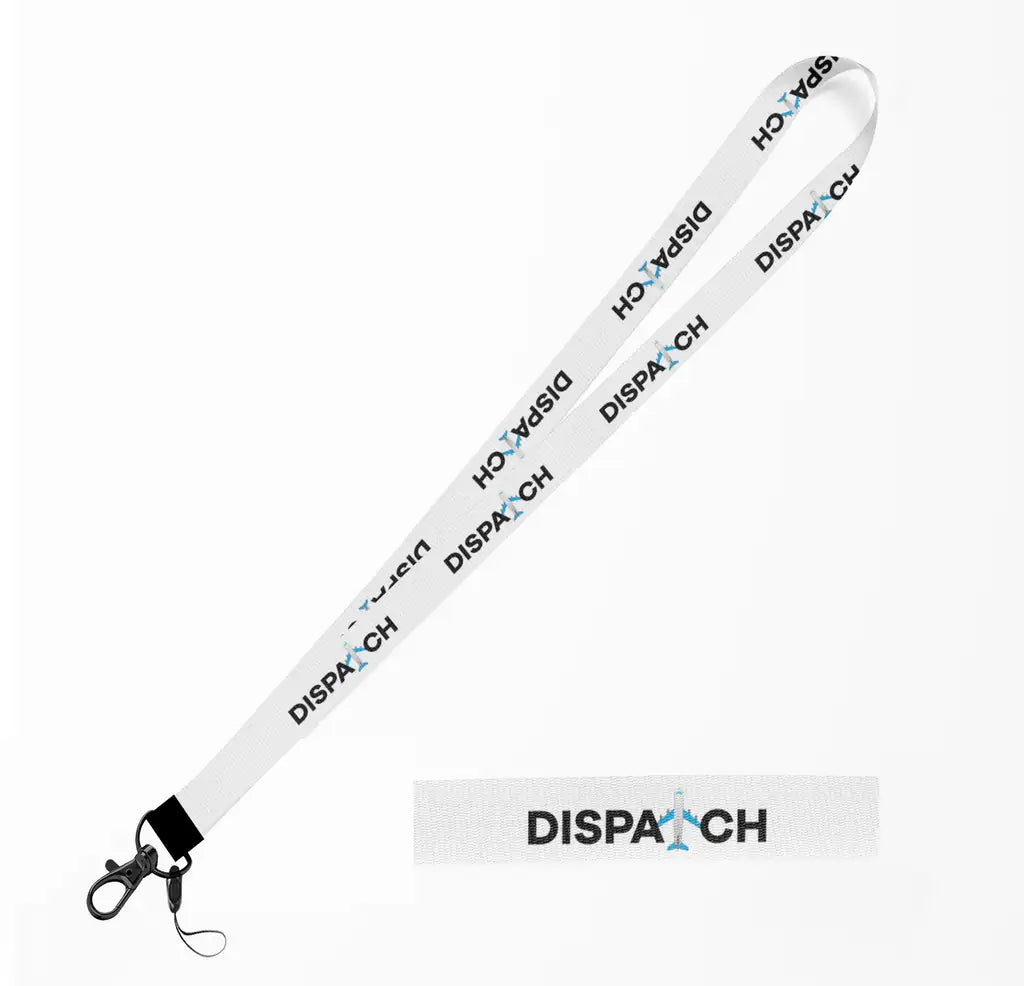 Dispatch lanyard - white