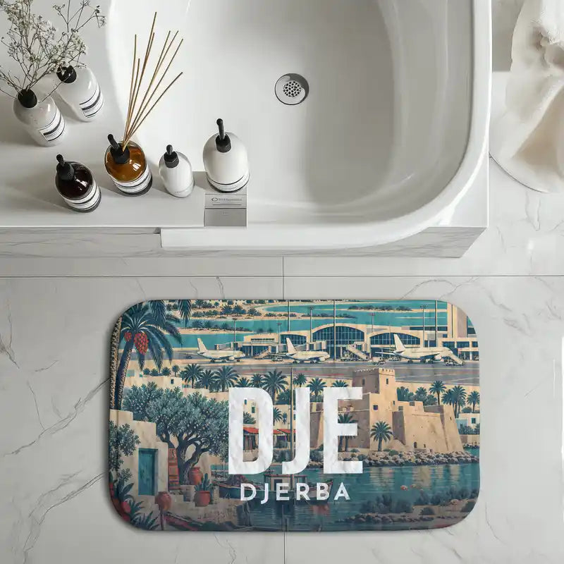 Djerba-Zarzis International Airport (DJE) bath mat