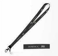 Thumbnail for Dominica Country Series lanyard - black