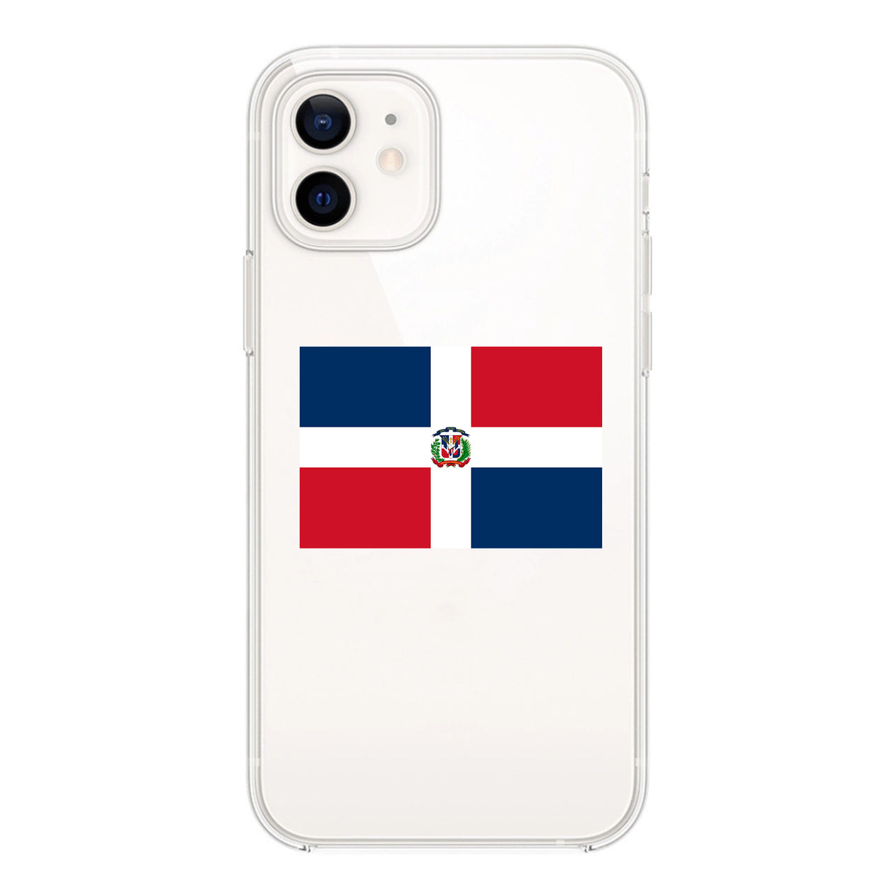 Dominician Republic Designed Transparent Silicone iPhone Cases
