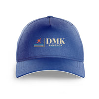 Thumbnail for Don Mueang International Airport Bangkok (DMK) printed hat - blue