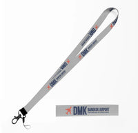 Thumbnail for Don Mueang International Airport Bangkok (DMK) lanyard - light gray