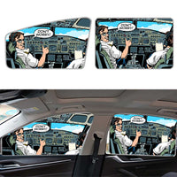 Thumbnail for Don't Worry Thumb Up Captain Designed Car Sun Shade (Side window)