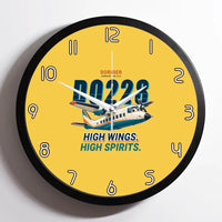 Thumbnail for Dornier 228-212 - Cartoon - Framed - Yellow