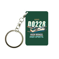Thumbnail for Dornier 228-212 - Cartoon - Key Chain - Dark Green