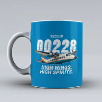 Thumbnail for Dornier 228-212 - Cartoon - Mug - Turquoise