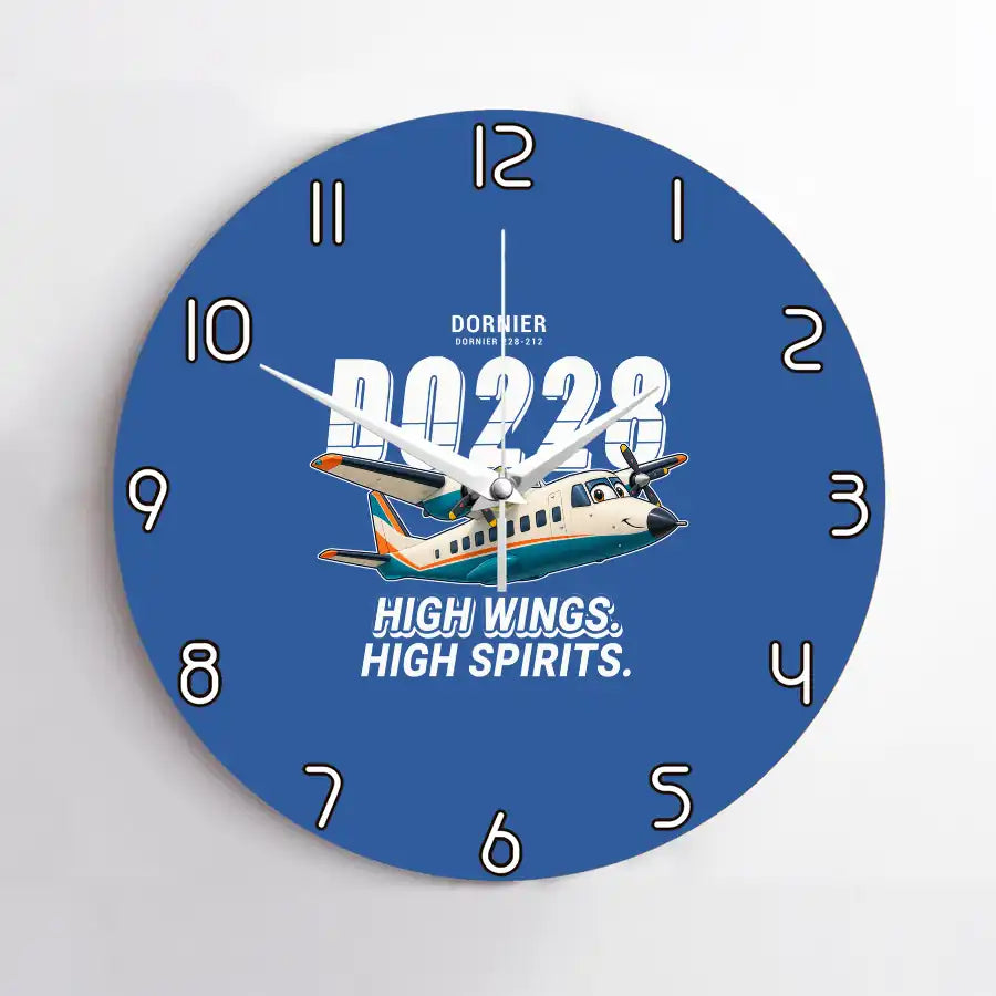 Dornier 228-212 - Cartoon - No Frame - Blue