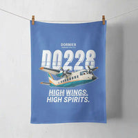 Thumbnail for Dornier 228-212 - Cartoon - Towel - Blue