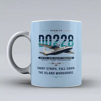 Thumbnail for Dornier 228-212 - Original - Mug - Light Blue
