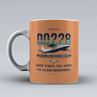 Thumbnail for Dornier 228-212 - Original - Mug - Orange