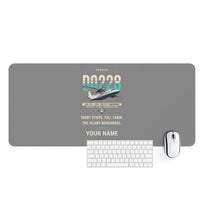 Thumbnail for Dornier 228-212 - Original + Name - Desk Mat - Gray