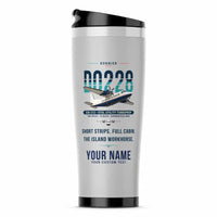 Thumbnail for Dornier 228-212 - Original + Name - Stainless Steel (No Holder) - Light Gray