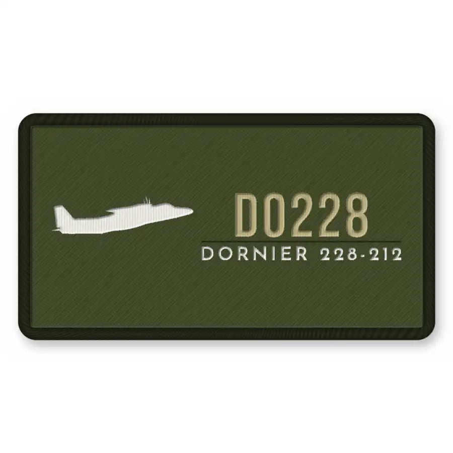 Dornier 228-212 Patches - Rectangle - Olive Khaki