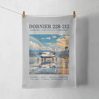 Thumbnail for Dornier 228-212 - Poster - Towel - Light Gray