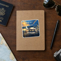 Thumbnail for Dornier D328-100 - 3D - Square Sticker - Notebook