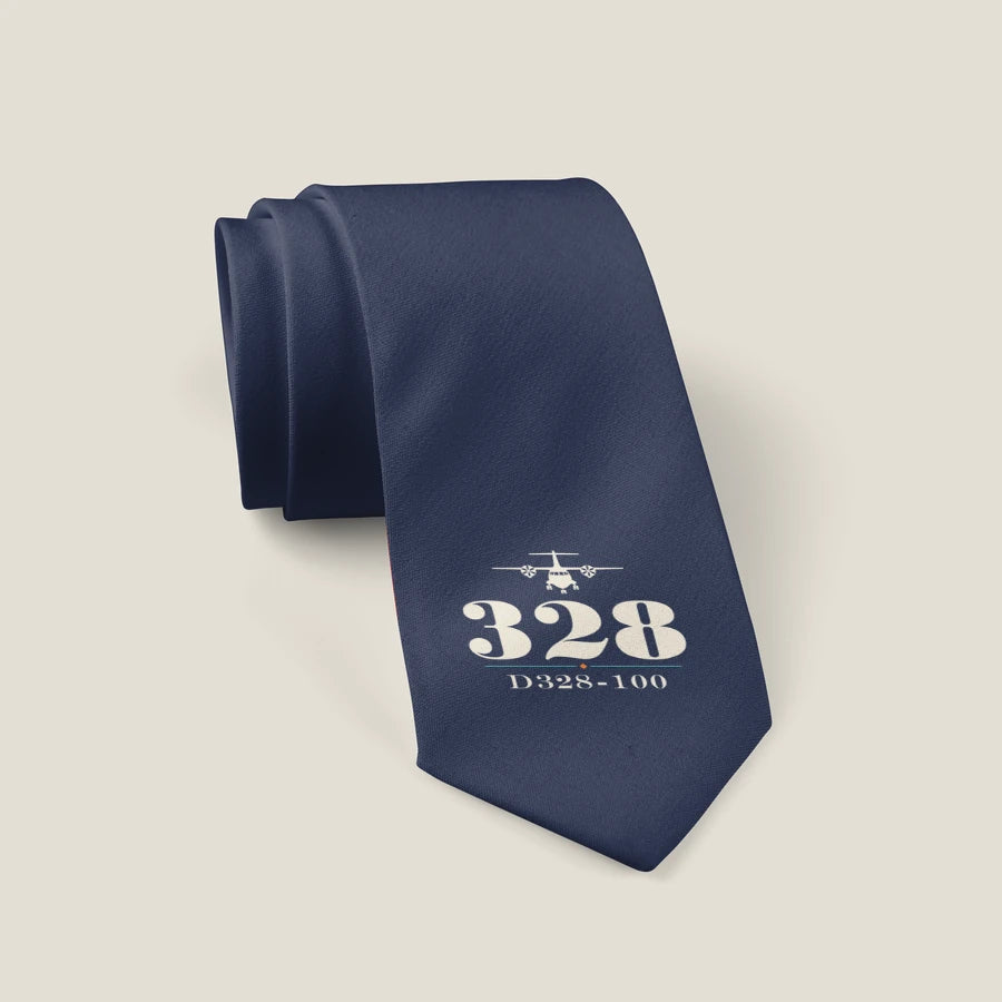 Dornier D328-100 - Heritage - Tie - Navy Blue