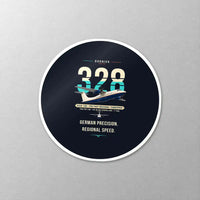 Thumbnail for Dornier D328-100 - Original - Circle Sticker - Close-up