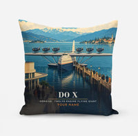 Thumbnail for Dornier Do X - 3D + Name - Pillow - Full Print