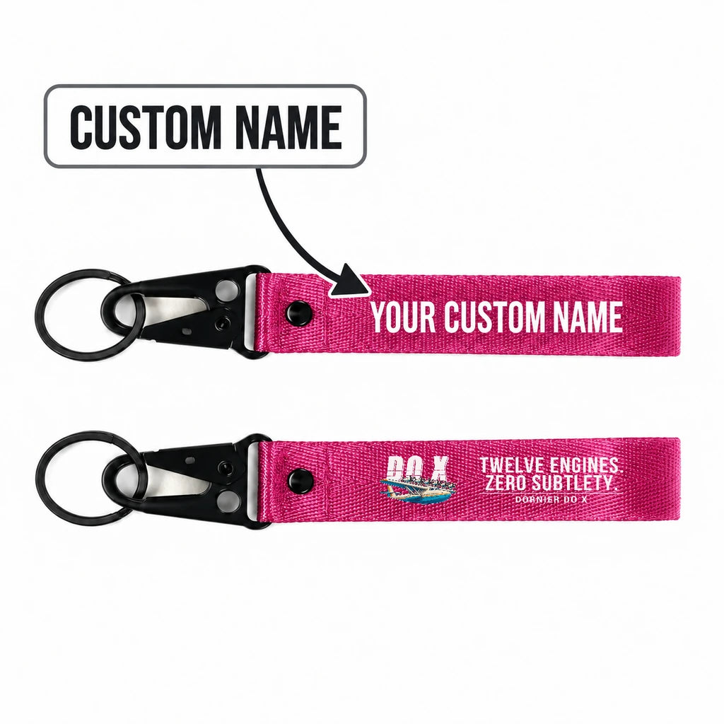 Dornier Do X Hawk-Shaped Key Chains - Pink - Cartoon - Personalized