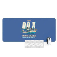 Thumbnail for Dornier Do X - Cartoon - Desk Mat - Blue