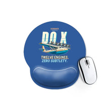 Thumbnail for Dornier Do X - Cartoon - Ergonomic Mouse Pad - Blue