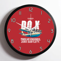 Thumbnail for Dornier Do X - Cartoon - Framed - Red