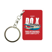 Thumbnail for Dornier Do X - Cartoon - Key Chain - Red