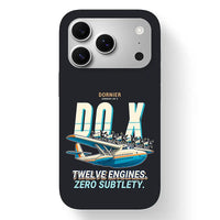 Thumbnail for Dornier Do X - Cartoon - MagSafe iPhone 17 Pro - Black