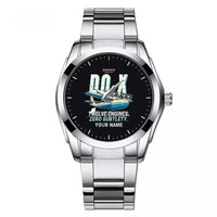 Thumbnail for Dornier Do X - Cartoon + Name - Stainless Steel Band - For Men