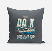 Thumbnail for Dornier Do X - Cartoon - Pillow - Gray