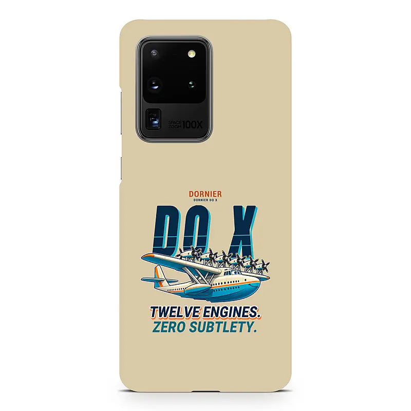 Dornier Do X - Cartoon - Samsung Case - Beige