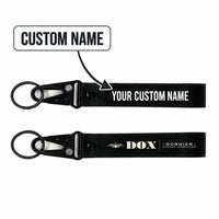 Thumbnail for Dornier Do X Hawk-Shaped Key Chains - Black - Heritage - Personalized