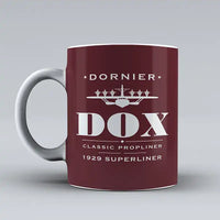 Thumbnail for Dornier Do X - Heritage - Mug - Dark Red