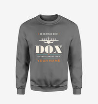 Thumbnail for Dornier Do X - Heritage + Name - Sweatshirt - Gray
