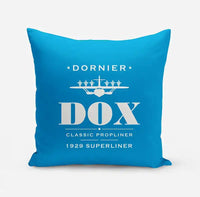 Thumbnail for Dornier Do X - Heritage - Pillow - Turquoise