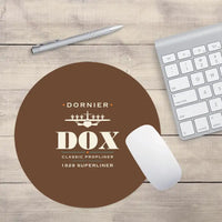 Thumbnail for Dornier Do X - Heritage - Round Mouse Pad - Brown