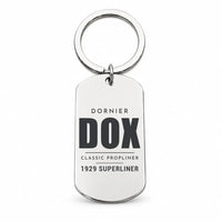Thumbnail for Dornier Do X - Key Chain - Tag - Silver