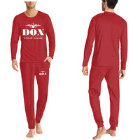 Thumbnail for Dornier Do X - Men Pajamas - Heritage Chest + Name - Red